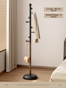 XIJIJIA | Portable Small High-end Coat and Hat Rack With Laundry Basket