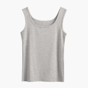 MOCHU | Summer Anti-Slip Tight Fit Womens Camisole Brown