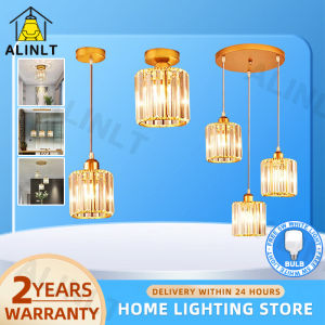 【Free Bulb】Chandelier Modern Design Crystal Ceiling Light Pendant Lights Kitchen Dining Living Room Bar Hanging Lamp Drop Light ALINLT