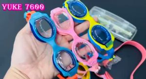 Kính bơi trẻ em dây nhỏ YUKE 7600 nhập khẩu chính hãng chống mờ sương ( 1 đổi 1 trong 7 ngày)
