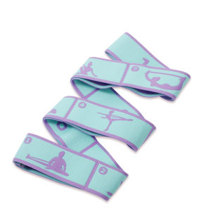 Slimming Resistance Band Yoga Auxiliary Stretching Belt Adult Latin Training Elastic Bands Beginner Pilates Multi-Functional Hot