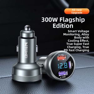 BUWEI | Super Fast Charging Car Charger 3 in 1 Port