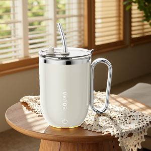 EQURA | Electric Automatic Smart Magnetic Coffee & Milk Powder Shaker Cup