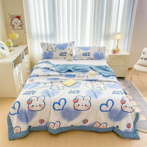 Machine Washable Summer Air Conditioning Quilt Child Brand Ice Bean Bean New 2025 Lightweight Cooling Durable Fiber Filled