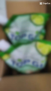 Combo 2 túi nước rữa chén TOPGIA mỗi thùng 2 túi -mỗi túi 2 lít  hương chanh tươi - hương bưởi hồng làm sạch nhanh dầu mỡ và các vết bẩn trên chén đĩa