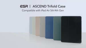 ESR for iPad Air 13 Inch ( M4/M3/M2) Case iPad Pro 11 Inch / Pro 13Inch (M5/M4) Case   iPad Pro 12.9(2021/2022) Trifold Smart Case Auto Sleep and Wake Slim and Lightweight Pencil Pro and Pencil (USB-C) Charging