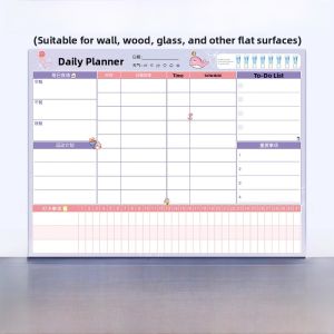 Daily Life Plan Board Magnetic Monthly Schedule Childrens Self-Discipline Tool Good Habits Formation Time Management Chart