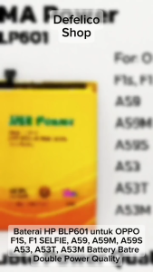 Baterai Oppo F1S A53 A59 A59S BLP601 BLP 601 BLP-601 Batrai Batre HP KUNING / HITAM