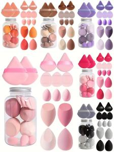 14 ชิ้นชุดฟองน้ำแต่งหน้าสำหรับรองพื้นเครื่องสำอางสำหรับรองพื้นครีมคอนซีลเลอร์แต่งหน้าเครื่องมือแต่งหน้าจัดส่งฟรี