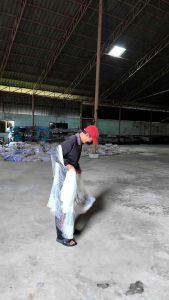 แหด้ายสานมือ ลัง4ตา3.5เซ็นยาว789101112ศอก(สานมือแท้100%)จอมดอกบัว16เสาหว่านง่ายบานดี