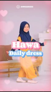 Dress Cantik  Anak Perempuan Umur 4 6 8 10 12 Tahun Daily Playful Dress Series