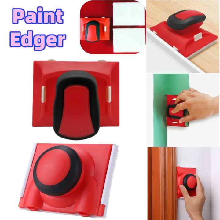 Trim Paint Edger Rotating Handle Wall Corner Pad Painter Edge Painting