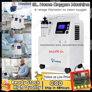 VARON 0.5-5L Premium Home Oxygen Concentrator & Nebulizer Machine