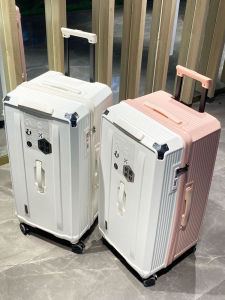 Thickened Travel Suitcase Silent Universal Wheels Mens Womens Large Capacity Password Lock Luggage Fashionable Trendy Bag