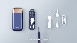 Bebird EarSight Plus Earpicks Ear Wax Removal Cleaner with tweezer 6 LED Lights | 1080P Video Otoscope | 80 Mins Battery