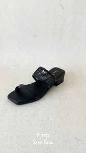 Sara Sara Finn Sandal Heels Wanita Hak Tahu Kondangan Kekinian Terbaru