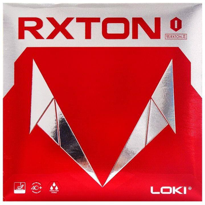 Original LOKI RXTON 1 Table Tennis Rubber RXTON-1 Allround Spin Control ...