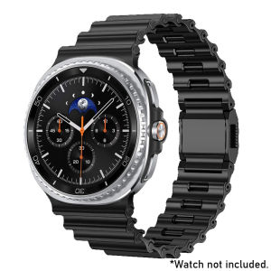 Luxurious Stainless steel Magnetic Strap For Samsung Galaxy Watch 8 40/44MM Business Bracelet WatchBand For Galaxy 8Classic 46mm
