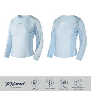 714street | Sun Protection Quick-Drying Antibacterial Sport T-Shirt Long Sleeve