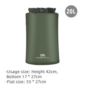 Waterproof Dry Bag Sack 3L/5L/12L/20L/35L Ultralight Drifting Swimming Storage Bag Outdoor Camping Boating Hiking Rafting Bag
