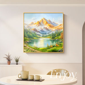 HAIMASHENGKANG | Prosperity Mountains Landscape Dining Room and Living Room Decorative Painting
