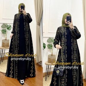 BEENA BASIC // COD // GAMIS TERBARU AMORE BY RUBY TERBARU SUPER MEWAH WARNA BESTSELLER // GAMIS MOTIF SUPER MEWAH  //  SEMI ABAYA MEWAH