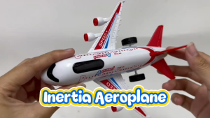 Children Aeroplane Aircraft ✈ Inertia Toy Set For Boys And Girls Gift Present 惯性飞机玩具套装 *READY STOCK*