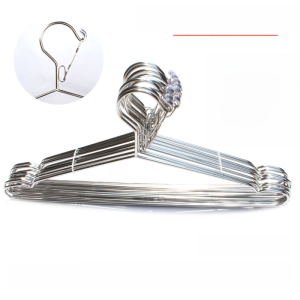 304 Windbreak Windproof Hanger Buckle Stainless Steel Coat Hanger Outdoor Anti-Drop Clothes Hanger Blow-Proof Hanger