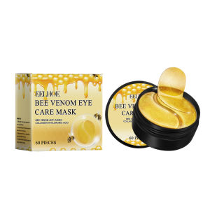 EELHOE Gold Collagen Eye Mask skincare Firming Anti Dark Circles Remove Puffiness Moisturizing Eye Patches Skin Care Collagen Eye Mask Anti Dark Circles Removal Eyes Bags Moisturizing Firming Eye Patches Eyes Skin Care Products