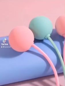 Dây Nhảy Không Dây Quả Bóng Tạ - Dây Nhảy Giảm Cân Thể Dục Có Thể Điều Chỉnh Độ Dài - Màu Hồng Xanh Tốt Chất Lượng Cao