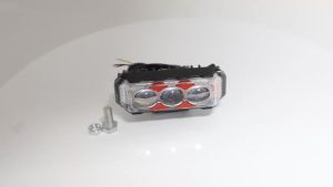KEVANLY | 1/2pcs Mini Lens Spotlights White Yellow Stobe Work Light Hi/Low Beam Fog Lamps for Car RV SUV UTV 12V Headlight Driving Light
