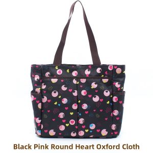 Large Capacity Single Shoulder Bag Womens Fashionable Korean Style Summer Waterproof Shopping Handbag Tote Bag