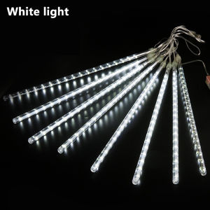 ไฟฝนดาวตก 30 ซม. พลังงานแบตเตอรี่ไฟคริสต์มาสดาวตก แขวนไฟฝนตก สําหรับวันขอบคุณพระเจ้า โคมไฟคริสต์มาส