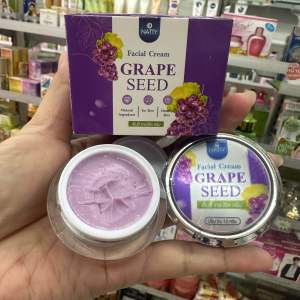 ครีมเมล็ดองุ่น แท้100% ปรับสภาพผิวหน้า (แพคเกจใหม่)ขนาด15กรัม ทาทุกวันก่อนนอน