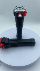 Multifunctional Flashlight Multifunctional Power Bank Work Light Car Safety Hammer Outdoor Self-Defense Flashlight Car window glass breaker