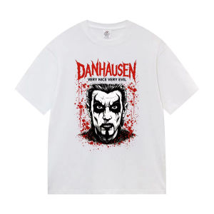 Sanrio | 2026 Danhausen Wrestler Very Nice Very Evil T Shirt Women Gothic Hip Hop Vintage T-shirts Punk Short Sleeve T-shirt Streetwear