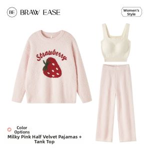 BE | New Winter Womens Plush Pajamas Thick
