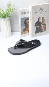 Trixbee Sandal Japit Hitam Cream Model Casual 39-43