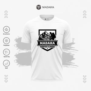Madaha Kaos Baju Dry fit Jersey Olahraga Mountain Climbing Whisper
