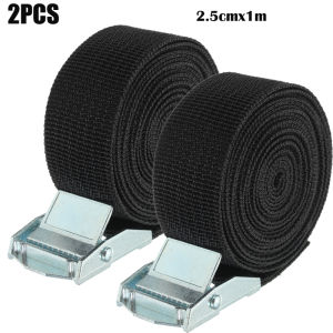 2-Pack Adjustable Buckle Eyelash Straps up to 600 Pounds (Approx. 272.2 Kg) for Motorcycles Cargo Trucks Trailers Luggage
