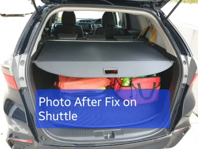 🟢SG Seller🟢 Honda Shuttle Retractable Boot cover with free installation at *Yishun*