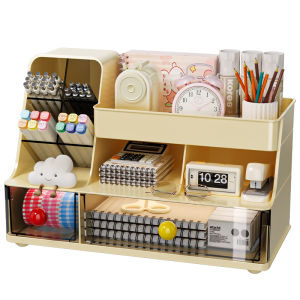 Desks Organizer Storage Box with Layers