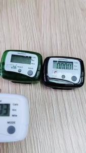 New 1Pc Healthy Sports Pedometers LCD Pedometer Step Calorie Counter Walking Distance Sport Pedometer Random Color