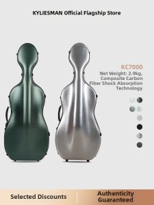 KYLIESMAN | Lightweight Portable Aircraft-Ready Childrens Cello Case Rollable Pressure-Resistant