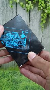 Kartu Remi Plastik Mini Playing Cards Mainan Poker Anti Air