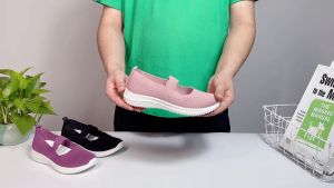 Mary janes shoes for women slip on shoes soft sole rubber shoes casual flats for lady shoes  Mules Ballet Boat Shoes
