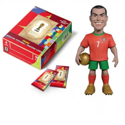 Collectible Official 2026 FIFA World Cup Football Card Messi Haaland