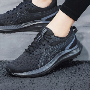 ASICS | Breathable Lightweight Black Running Shoes