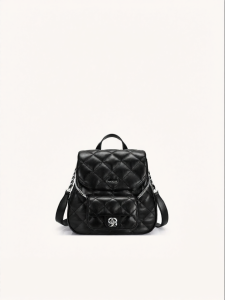 Just Star | Cotton Flower Style Womens Backpack Quilted Design