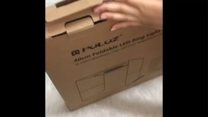 HỘP CHỤP SẢN PHẨM PULUZ 40x40x40 CHÍNH HÃNG 2 DÀN LED SIÊU SÁNG GẤP GỌN TIỆN LỢI